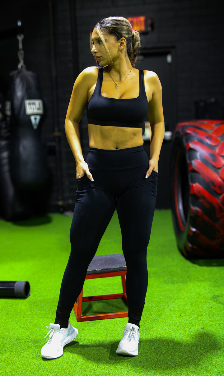 Endless Seamless Leggings Black