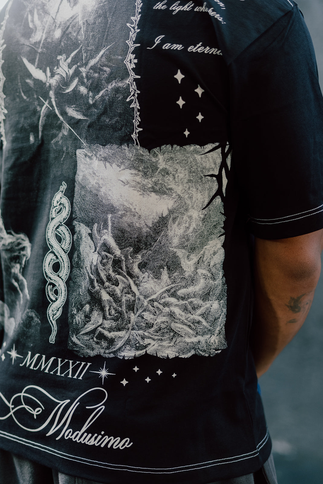 Fallen "Premium" Oversized T-Shirt Black