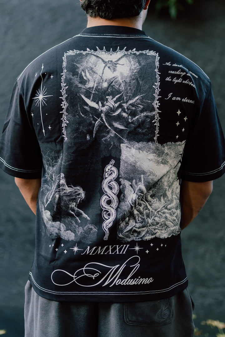 Fallen "Premium" Oversized T-Shirt Black