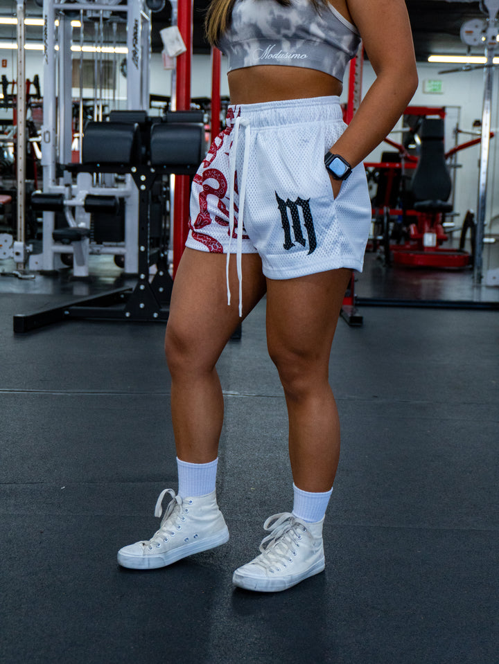 "For The Rest Of Time" Women's Mesh Shorts