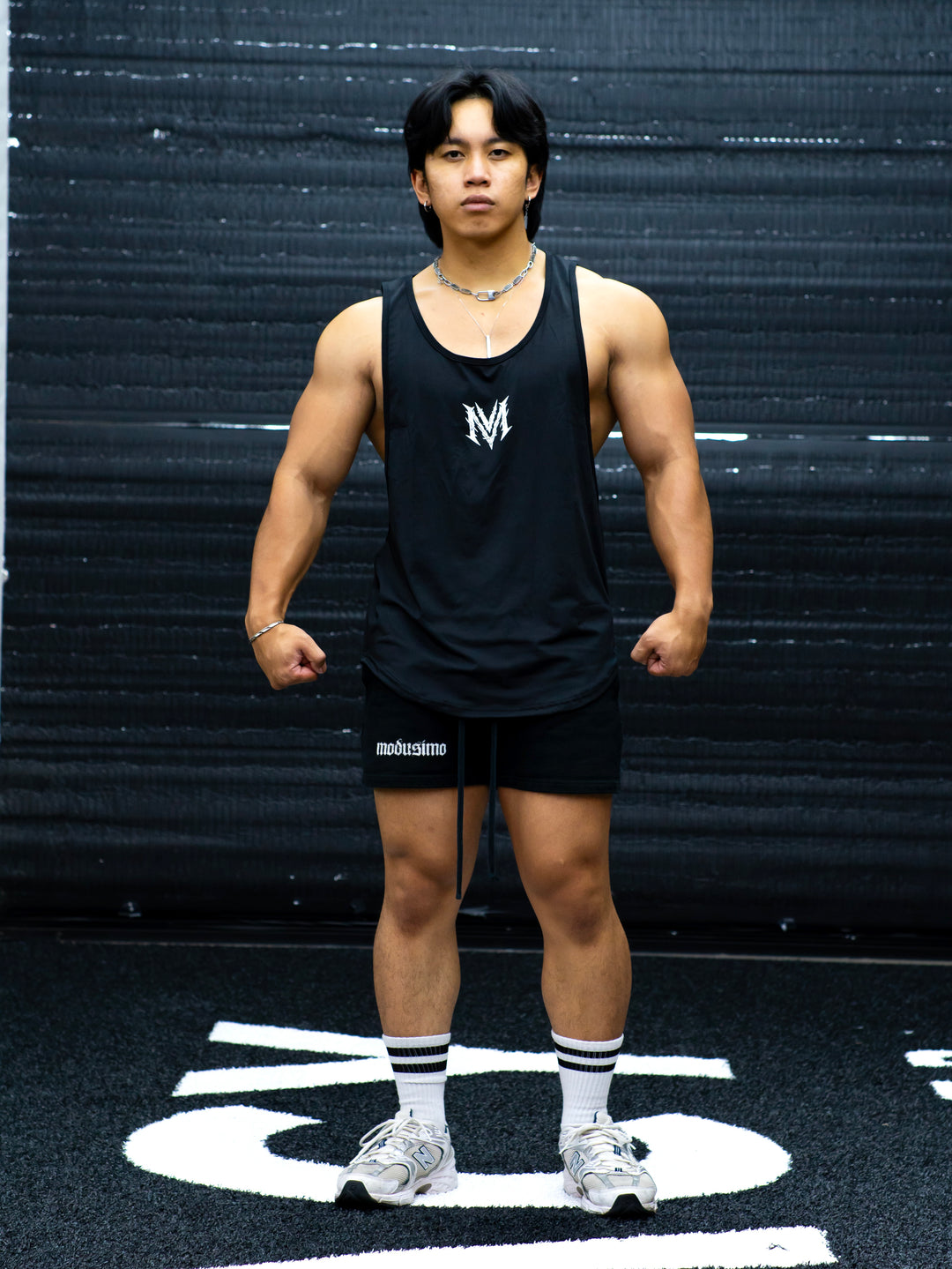 I Pray For Drop Tank Top Black