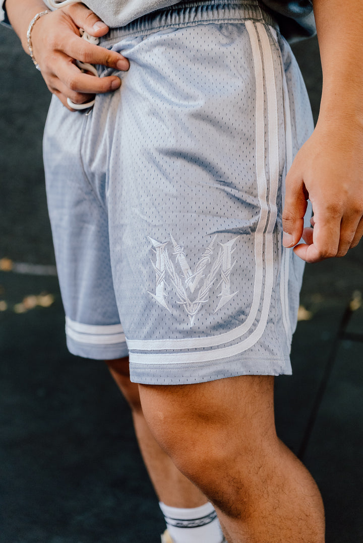 Golden Era Mesh Shorts Iron Gray