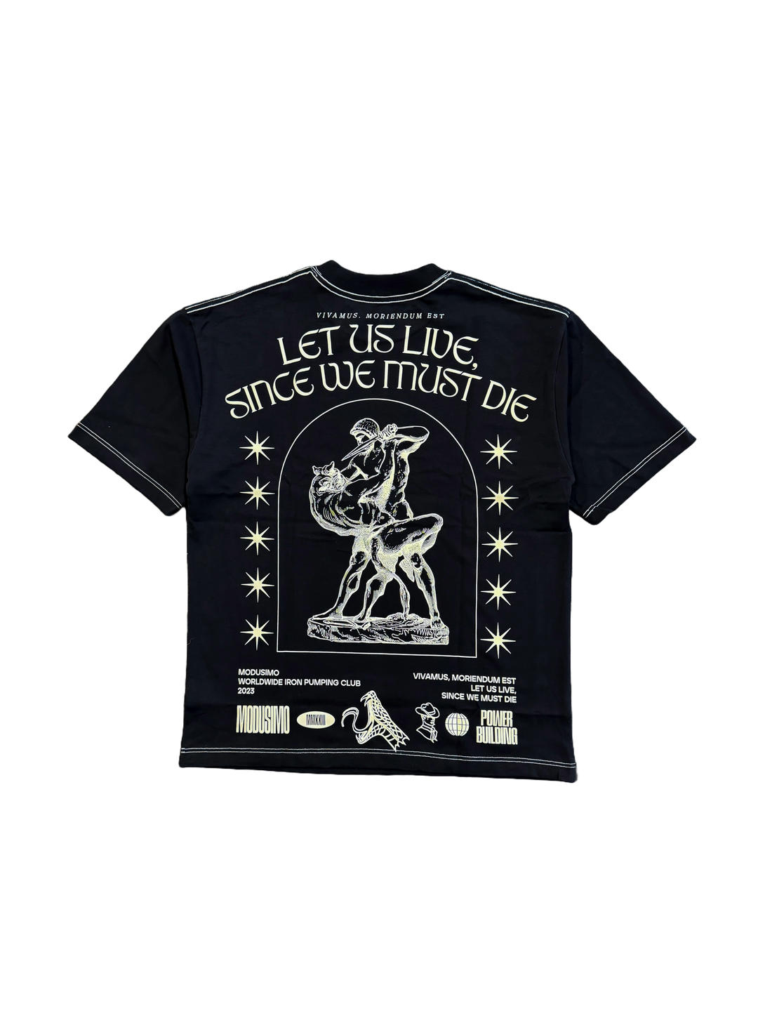 Let Us Live "Premium" Oversized T-Shirt Black