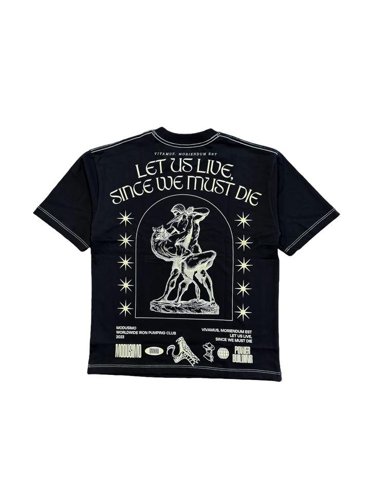 Let Us Live "Premium" Oversized T-Shirt Black