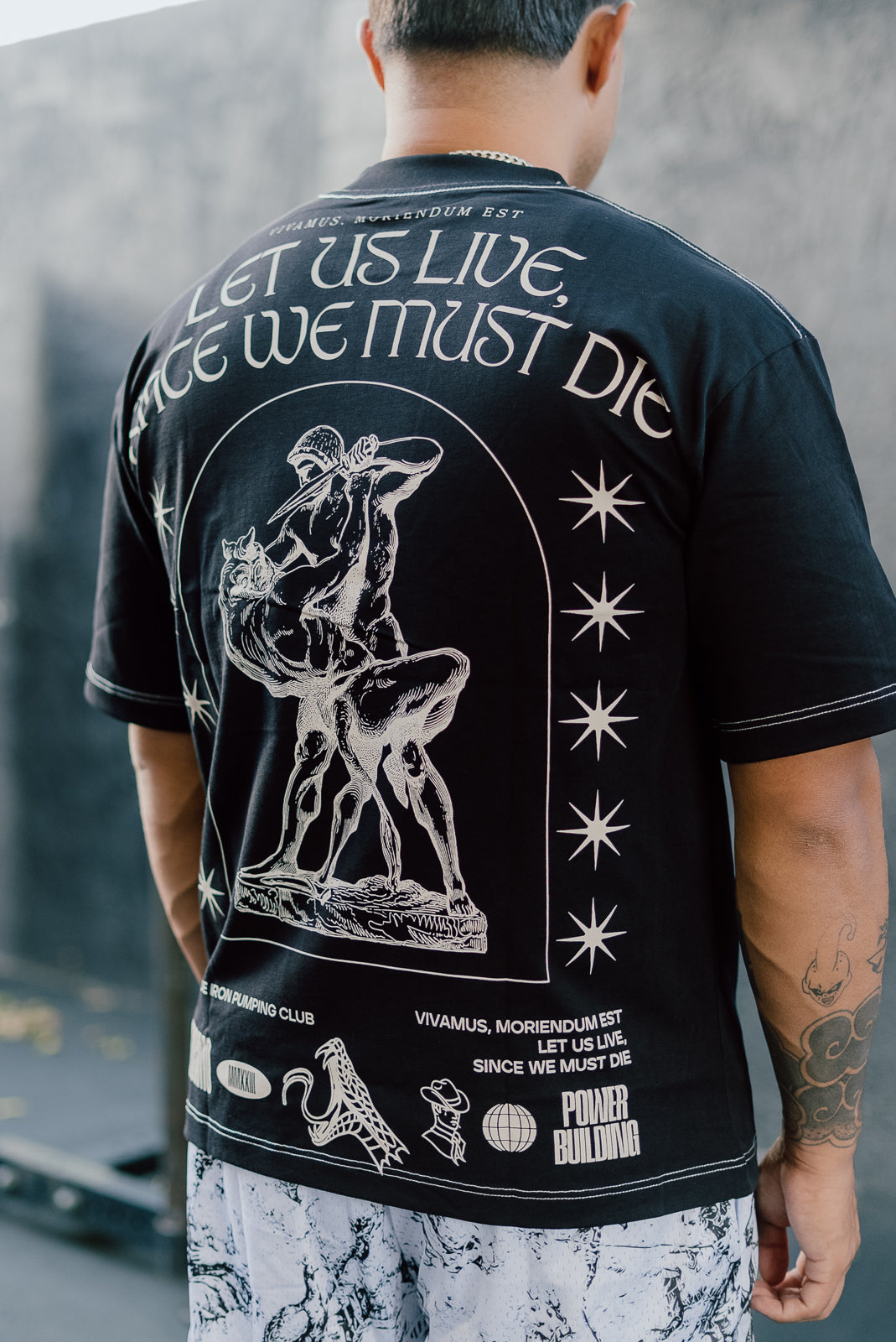 Let Us Live "Premium" Oversized T-Shirt Black