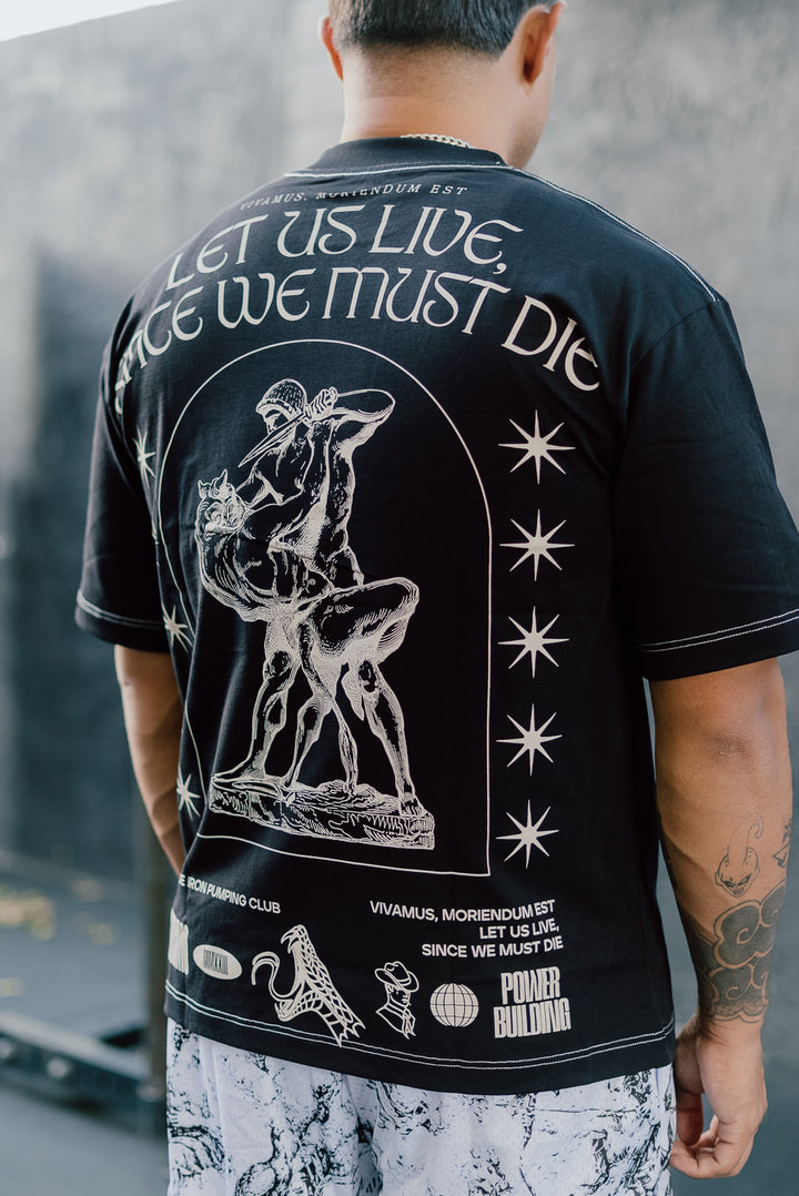 Let Us Live "Premium" Oversized T-Shirt Black