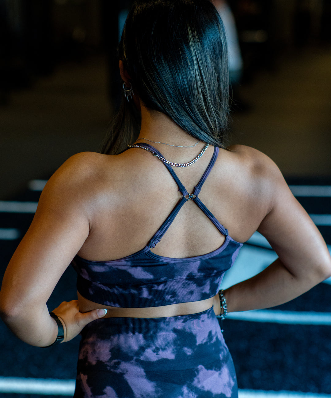 Cloudburst "Scarlet Seamless" Bra Dusk