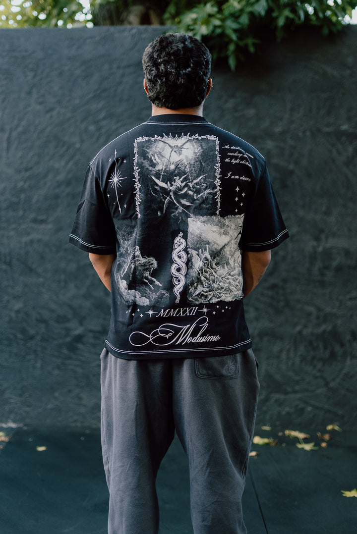 Fallen "Premium" Oversized T-Shirt Black