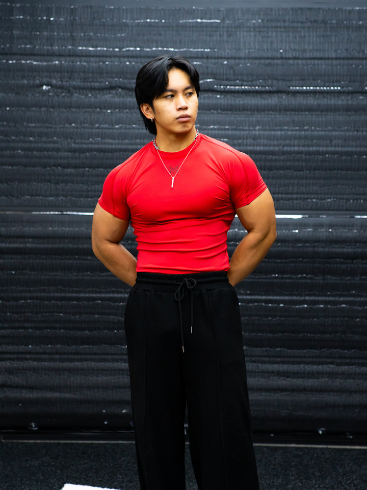 Harbinger Compression T-Shirt Ruby