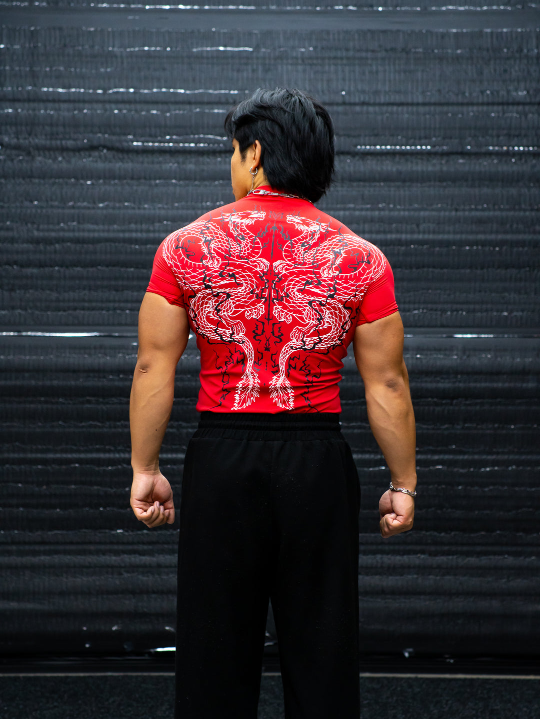 Harbinger Compression T-Shirt Ruby