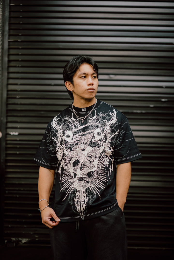 Forsaken "Premium" Oversized T-Shirt Black