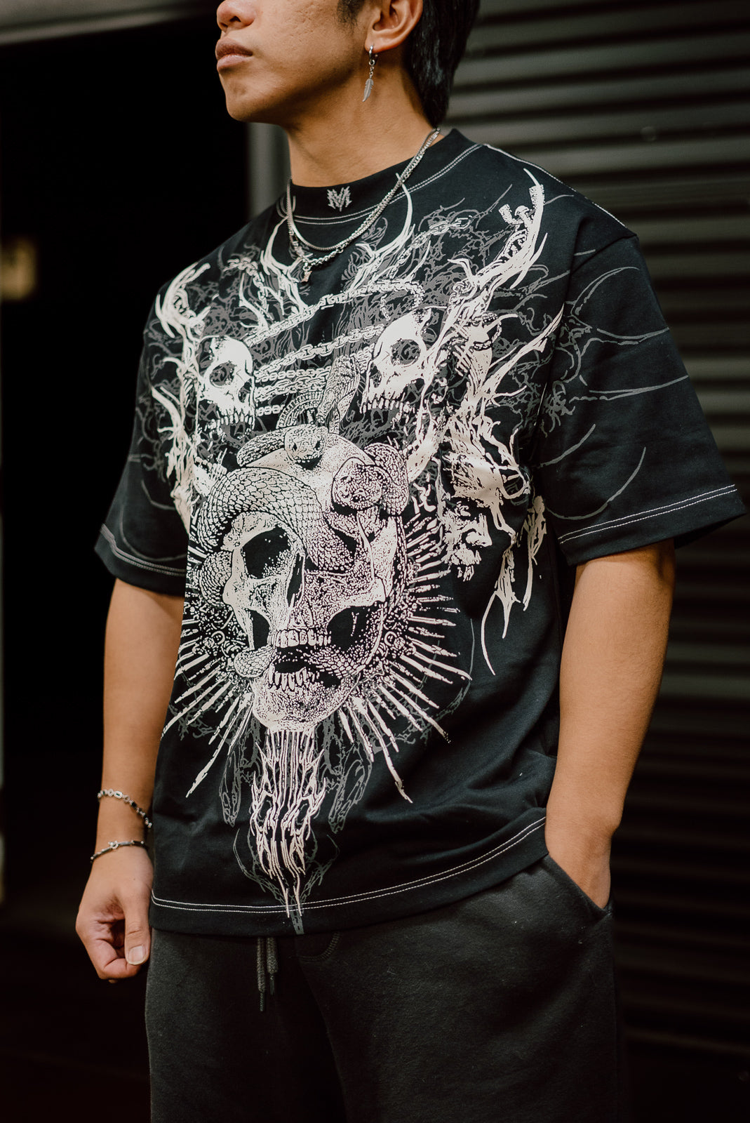 Forsaken "Premium" Oversized T-Shirt Black