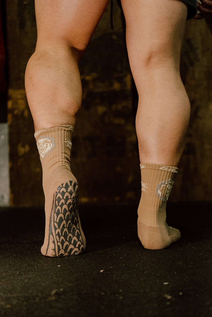 Ggripz X Modusimo Grip Socks Sandstorm