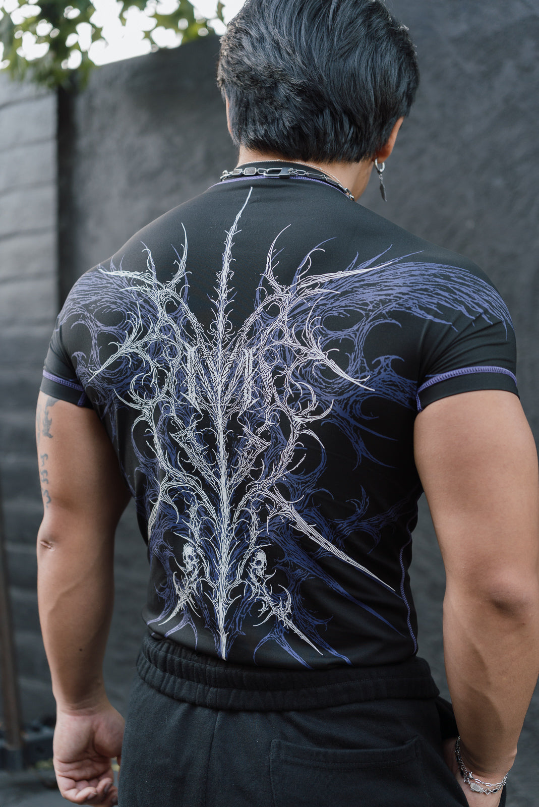 Nightcrawler Compression T-Shirt Black