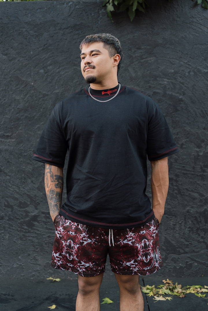 Let's Rock! "Premium" Oversized T-Shirt Black