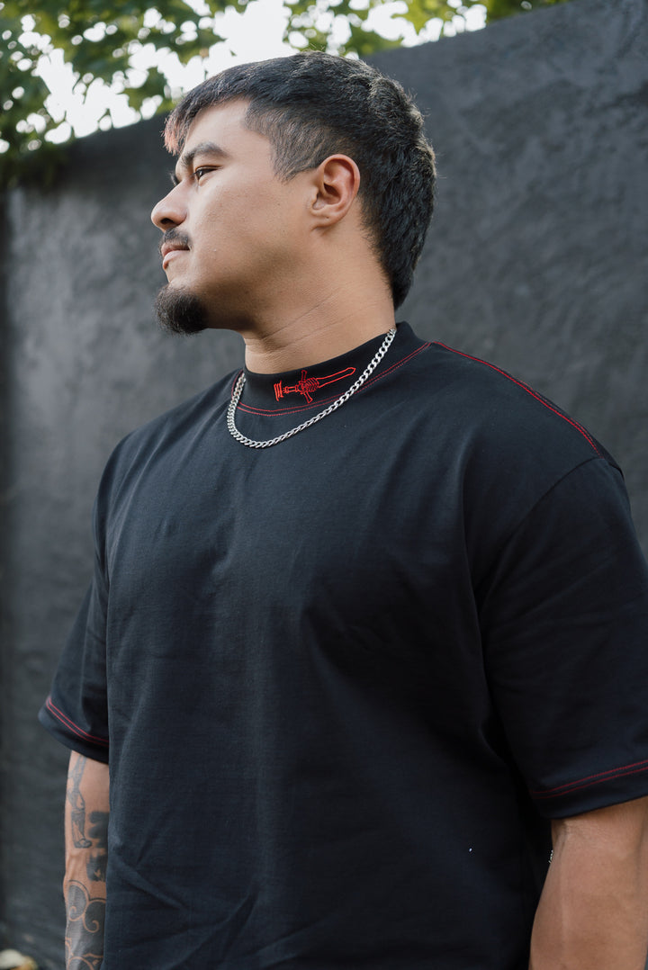 Let's Rock! "Premium" Oversized T-Shirt Black