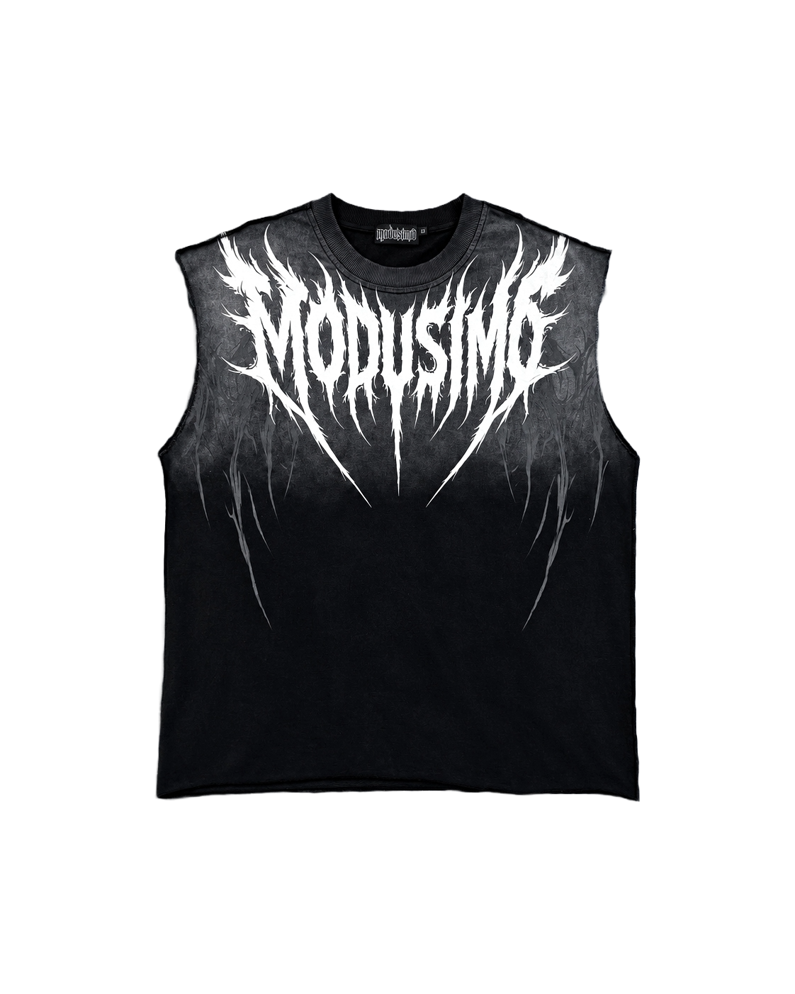 Heavy Metal Muscle Shirt Moon Wash
