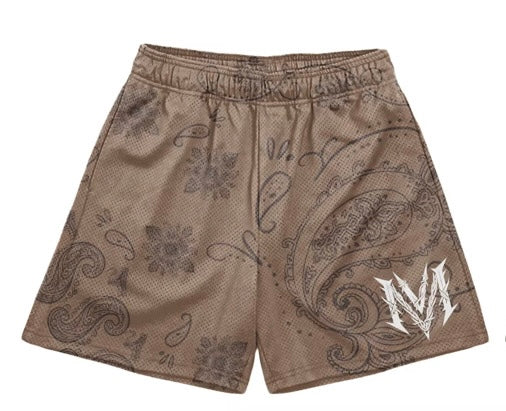 Carry The Torch Mesh Shorts In Sandstorm