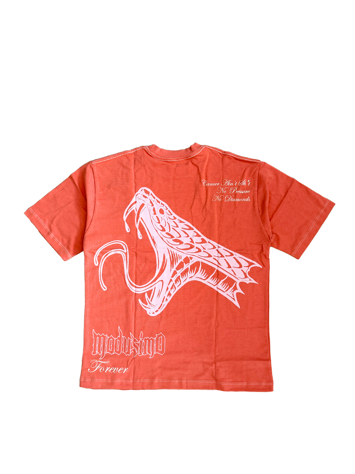 Cancer Ain't Sh*t "Premium" Oversized T-Shirt Salmon