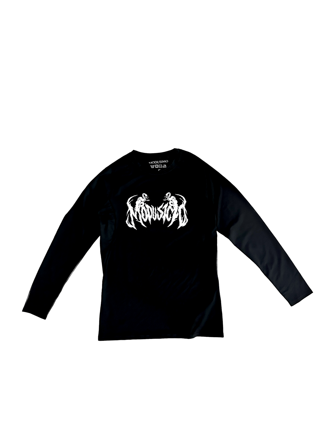 "Deadly" Compression Long Sleeve T-Shirt Black