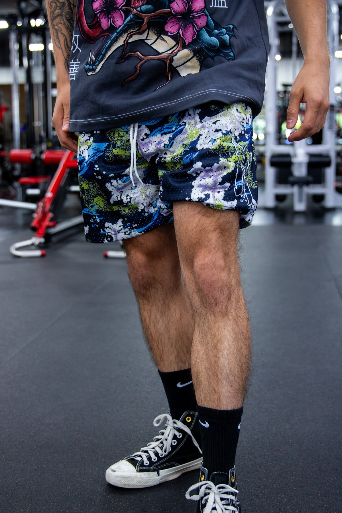 Thunder God Mesh Shorts — second view