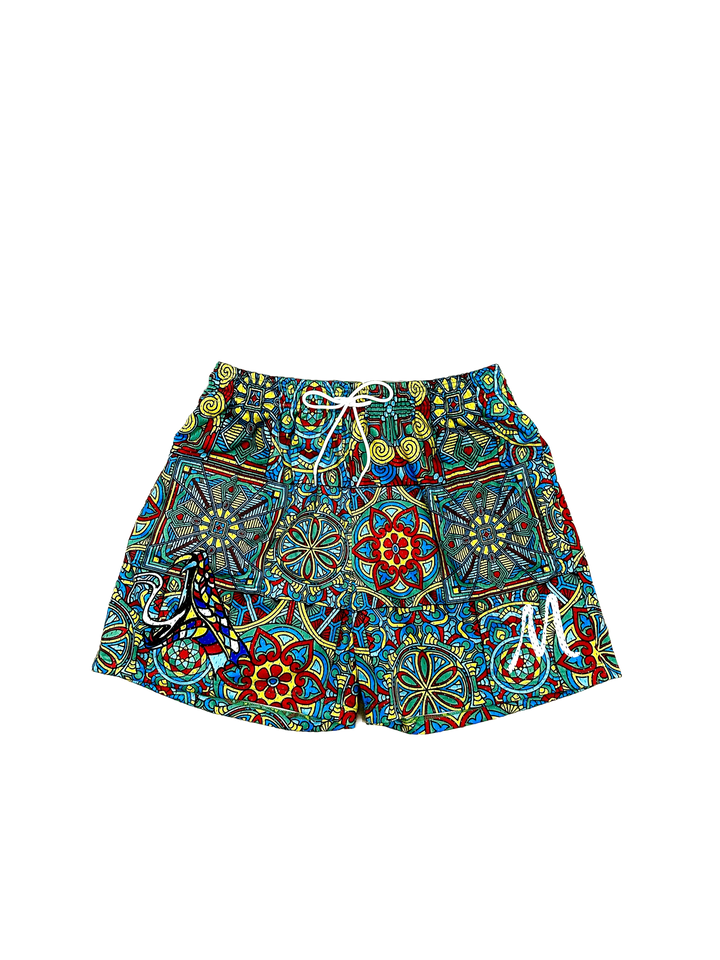 "Window Into Heaven" Mesh Shorts