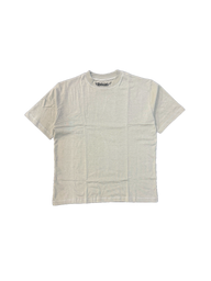 Hanzo Premium oversized tee in snakestone beige, front flat lay
